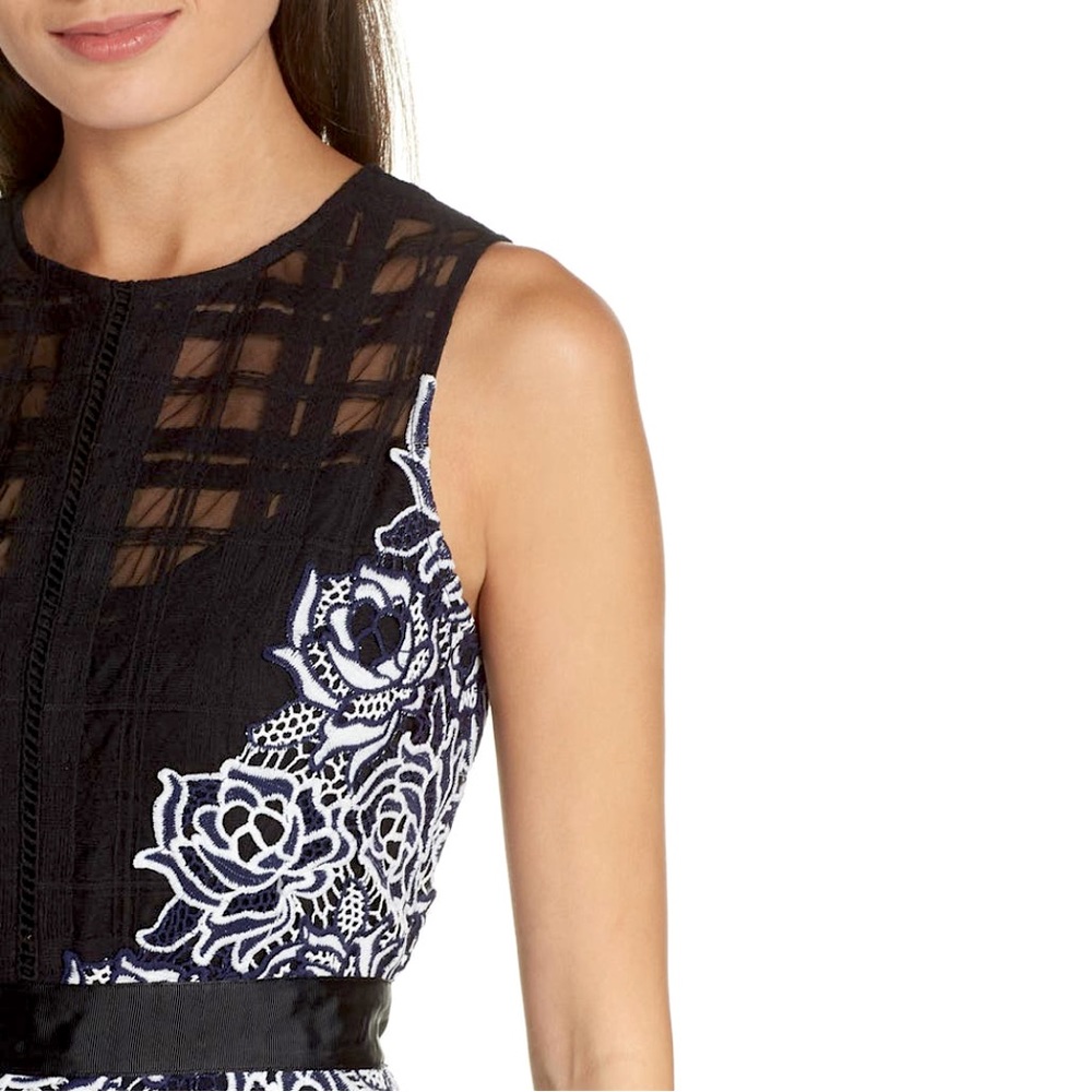 REVOLVE Chelsea28 Lace Bodice Mixed Media Jumpsuit - Picture 3 of 10
